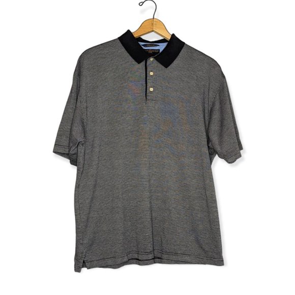 Tommy Hilfiger Short Sleeve Striped Golf Polo Size XL - Picture 1 of 10